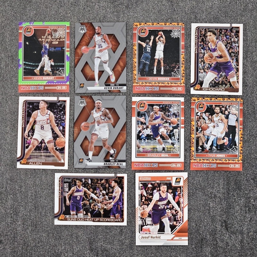 Phoenix Suns NBA Mixed Team‎ Lot Of 10